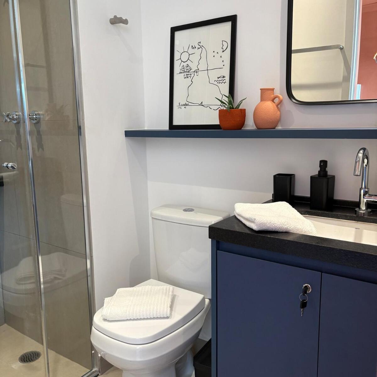 Apartamento Com Estacao De Trabalho E Vista Proximo A Faria Lima E Congonhas São Paulo Luaran gambar