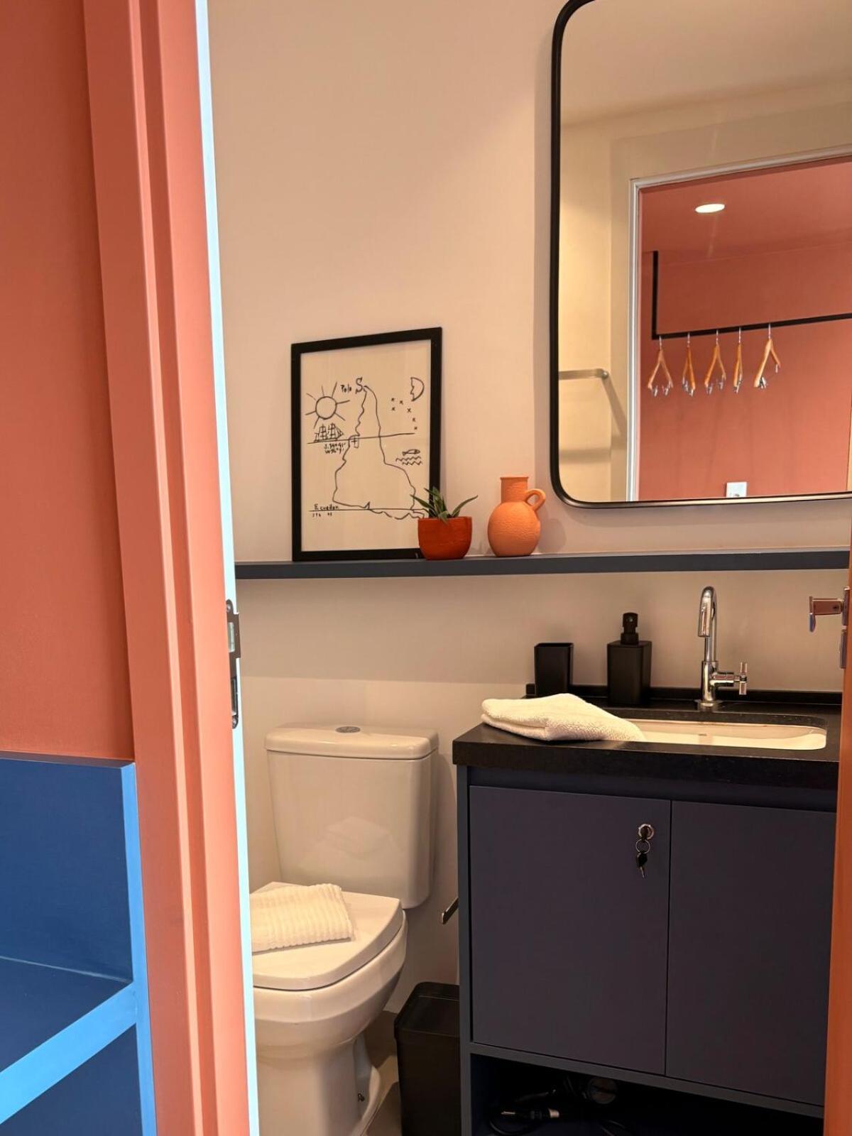 Apartamento Com Estacao De Trabalho E Vista Proximo A Faria Lima E Congonhas São Paulo Luaran gambar