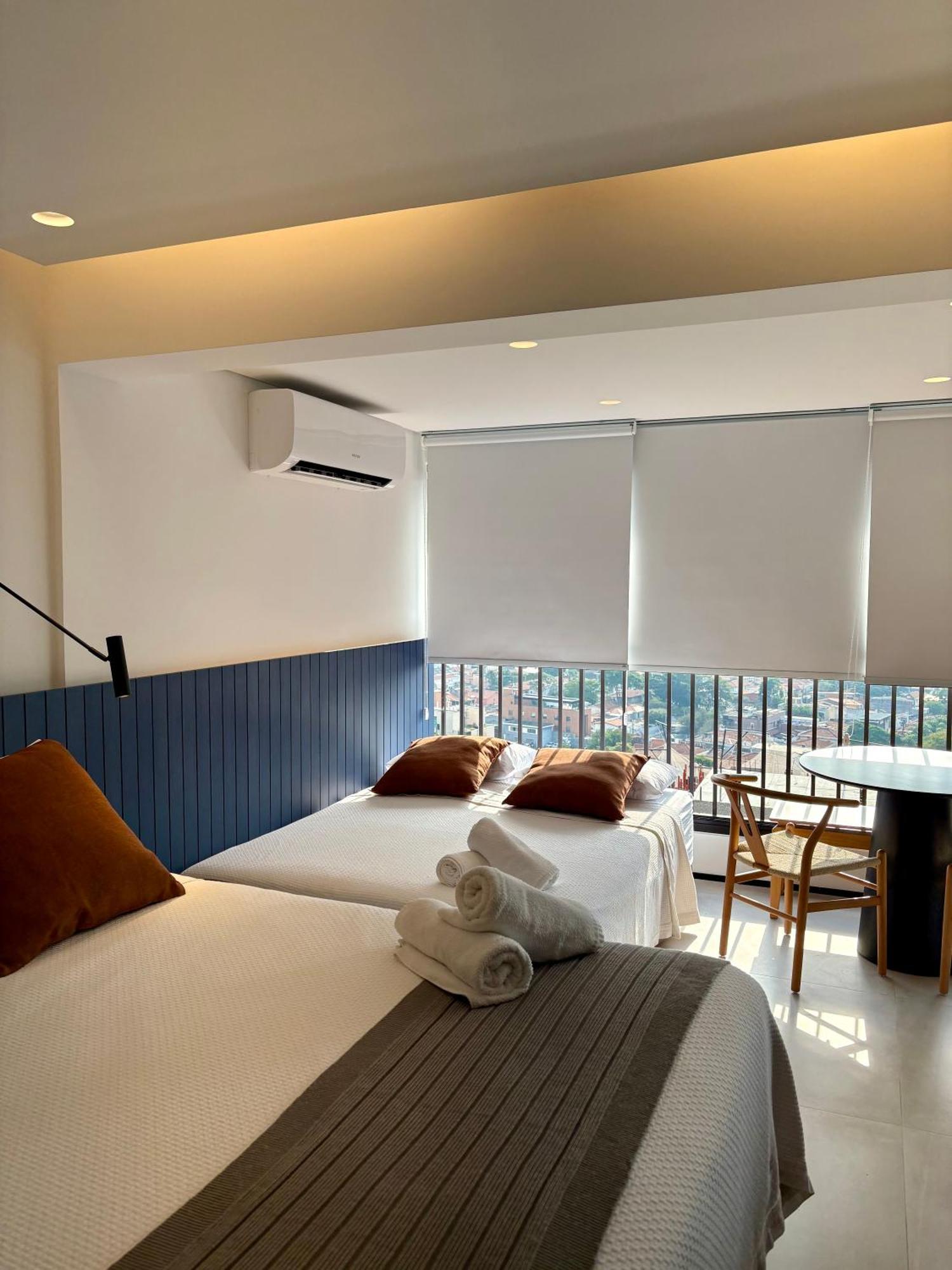 Apartamento Com Estacao De Trabalho E Vista Proximo A Faria Lima E Congonhas São Paulo Luaran gambar